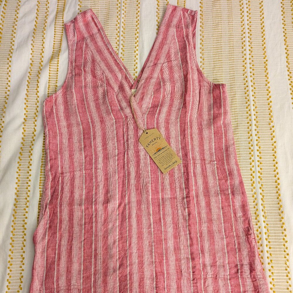 Striped Linen Dress
